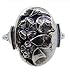 Art Nouveau Style Sterling Forget Me Not Flower Whimsy Ring