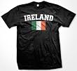 Ireland Flag International Soccer T-shirt, Irish Soccer Mens T-shirt