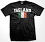 Ireland Flag International Soccer T-shirt, Irish Soccer Mens T-shirt