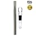 Bella Vigna 3-in-1 Wine Bottle Stainless Steel Cooler Stick, Air Aerator and Pourer