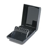 Rubbermaid 15251 Rubbermaid Image Series Business Card File, A-Z Guides, 200-Card Cap, Black