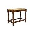 Carolina Cottage 2661-WAL Small Hawthorne Bench, Walnut
