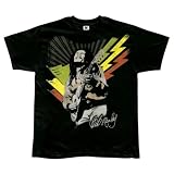 TS26 Bob Marley Bolt Reggae T-Shirt by 2BhipBuckles