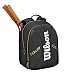 Wilson '12 Tour Tennis Backpack-Black/Gold