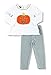 Mud Pie Girls Tunic and Leggings Set Pumpkin Applique