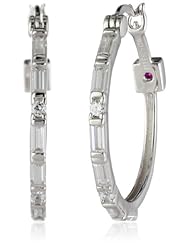 ELLE Jewelry Cubic Zirconia Hoop Earrings