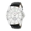 U.S. Polo Assn. Men's US5159 Silver Dial Black Strap Watch