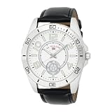U.S. Polo Assn. Mens US5159 Silver Dial Black 