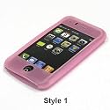 FreeLogix - Rubberised Silicone Protection Case for Apple iPhone - Pink