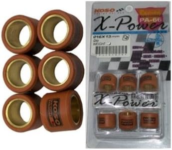 14 GRAM 125cc / 150cc GY6 Performance Roller Weights Variator Rollers Set Znen
