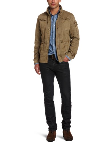 G-Star Men's Cm 4 Pocket Jacket, Lever, Medium