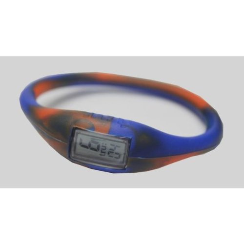 TRU Silicone Sports Watch OrangeRoyal Blue Case Pack 12 TRU Silicone Sports Watch OrangeRoyal Blue Case Pack 12