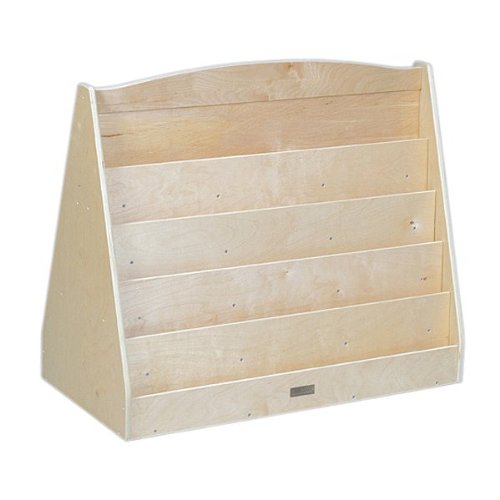 Kid's Double Sided Bookcase in Natural Finish