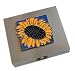 Sunflower Travel Jewelry Case