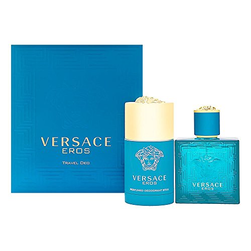 Versace Eros for Men 2 Piece Set Includes 1.7 oz Eau de Toilette Spray