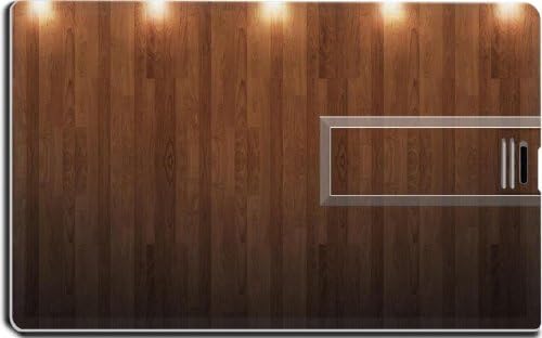 Abstract Wood Textures Panoramic Plank 16G USB Flash Drive 2.0 Memory Stick MSD USB Credit Card Size Customized Support Services Ready Windows Mac Storage External