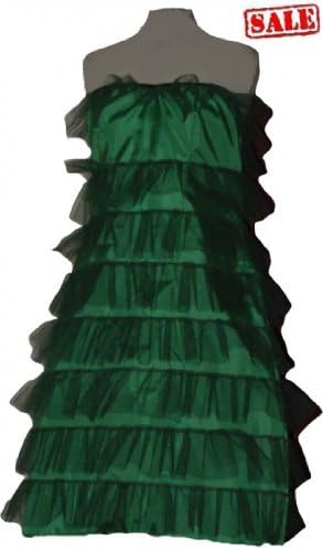 Green Christmas Fancy Tutu Dress Costume Dance Club Disco Wedding Evning Party Fancy Dress