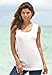 Roamans Women's Plus Size Scoop Neck Rib Tank