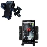 Bike Handlebar Holder Mount System for the Motorola Droid X - Gomadic Brand