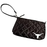 University of Texas Quilted Wristlet, Black