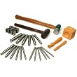 18 Doming Punches Anvil Block Hammers Tools
