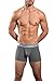 Obviously Naked Boxer Brief 3 inch Leg (Medium, Graphite)