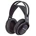 Panasonic RP-WF820EB-K FM Wireless Headphones with 100M Range and Battery Charging Stand