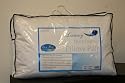 Homescapes - White Duck FEATHER Pillow PAIR - Department Store Quality - Anti Dust Mite - Wash at Home Range - medium / soft firmness