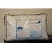 Homescapes - White Duck FEATHER Pillow PAIR - Department Store Quality - Anti Dust Mite - Wash at Home Range - Medium / Soft Firmness - 100% Cotton Downproof Cover