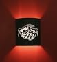 Comedy and Tragedy Mask Theater Sconce