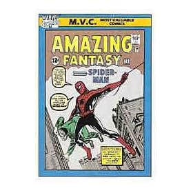  1990 Impel Marvel Comics #126 Amazing Fantasy Spider-Man Trading Card