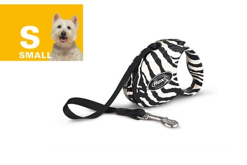 flexi Hundeleine Fashion Ladies Small Zebra 3 m, wei&szlig; Preisvergleich
