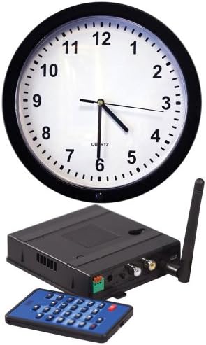 KJB C1511 Zone Shield Wall Clock QUAD