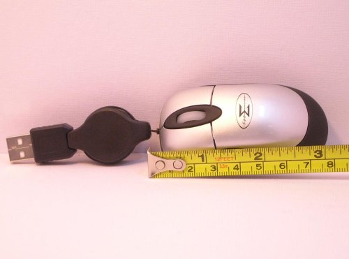 Buy USB Mini Optical Retractable Mouse 800dpi 3 Button Scroll Silver Black Wired Mce ideal for PC or Laptop - SILVER online at Discounted New and Used prices. Delivered to your door with Off-The-Bookshelf.