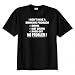 I Don't Have a Drinking Problem T-shirt (Large, Black)