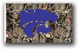 Kansas State Wildcats Camouflage Real Tree Flag 3'X5' - NCAA