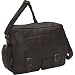 David King & Co. Top Zip Laptop Messenger w/ 2 Front Pockets (Cafe)