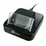 Fosmon� Black Dock Cradle Hot Sync & Charge Charger For Apple iPhone 3G / 3GS + USB Adapter Cable