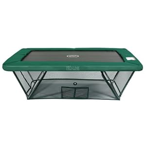 Spring Fun Kinder Filet pour trampoline Vert 300 x 230 cm