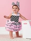 Mud Pie Ribbon Ruffle Baby Toddler Girls Sundress
