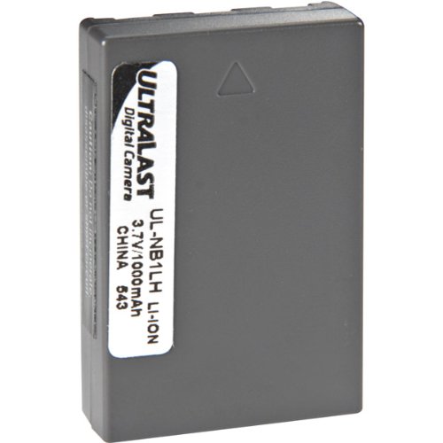 Canon NB-1LH Equivalent Digital Camera Battery – 1000mAh-T55825