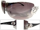 BVLGARI BV 8014B 102/8G PALLADIUM GRAY GRADIENT SWAROVSKI RHINESTONE SUNGLASSES