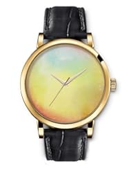 SPRAWL Aanalog Fashion Series Gold Ladies Watches of Genuine Black Leather Strap,Unique Wrist Watch for Women Girls Designed with beige background