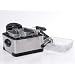 Secura 4.2L/17 Cup 1700 Watt Stainless Steel Triple Basket Electric Deep Fryer