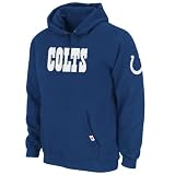 NFL Indianapolis Colts Classic Heavyweight Hood II Adult Long Sleeved Hooded Fleece Pullover