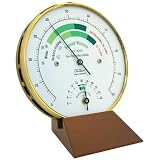 Wohnklima Hygrometer mit Holzsockel