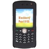 Premium Black Silicone Skin Case for Rim BlackBerry 8100 Pearl PDA Smart Phone