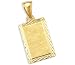 41i8rWny5ML. SL75  10 Karat Rectangle White Gold High Polish Dog Tag