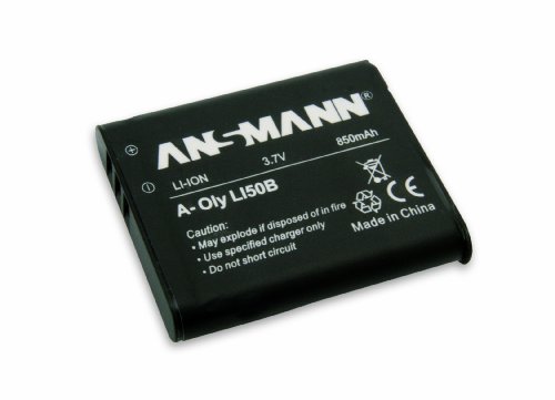 Ansmann 5044363 A-Oly Li 50 Li-Ion Digitalkamera Akku 3,7V / 850mAh f&uuml;r Olympus Digitalkam Preisvergleich