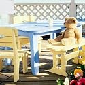 Uwharrie Kid's Harvest Picnic Table 8094 - White